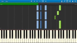 Мастер и Маргарита - Игорь Корнелюк (на пианино Synthesia)