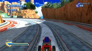 Frontiers Sonic in Sonic Generations ~ Sonic Generations mods ~ Gameplay