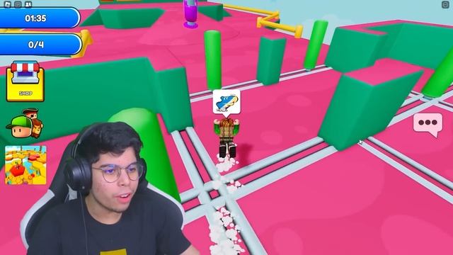 ? QUE TIPO DE CÓPIA DE STUMBLE GUYS É ESSA? (TENTE NÃO RIR) смотреть онлайн