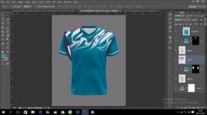 FREE PSD \\ How to Create Jersey Mokup Design using Photoshop