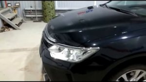 Замена линз и установка ДХО на Toyota Camry