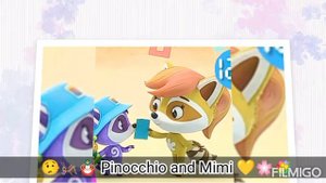 Storyland - 🤥🦗🪆Pinocchio and Mimi💛🌸💐