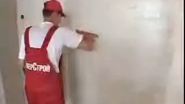 Нанесение штукатурки и шпатлевки на основание..mp4 смотреть онлайн