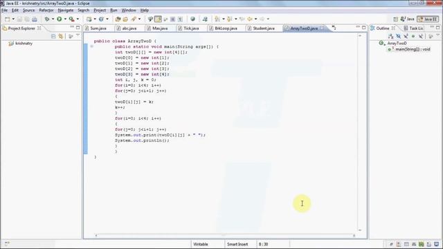 JAVA Array смотреть онлайн