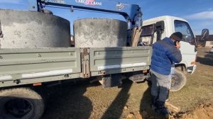 Работаю выполняю услуги,Работа на колёсном экскаваторе Doosan190