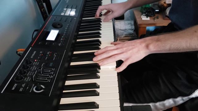 Roland Juno G minor Organ piece смотреть онлайн