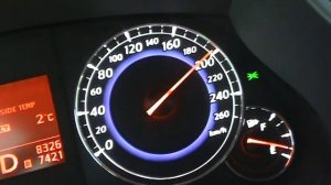 Limit Pushing Infiniti EX35 0-220 km\h