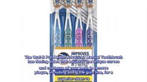 Great product -  Oral-B Pro-Health Advanced Manual Toothbrush, 38 Soft, 4 Count