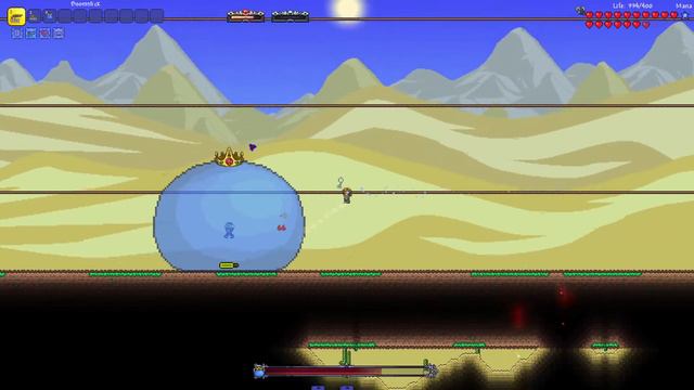 calamity Infernum king slime смотреть онлайн