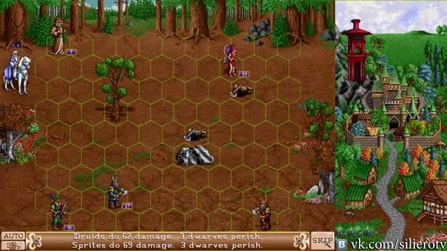 Прохождение Heroes of Might and Magic 2: Цена верности #10 Эльфийские земли смотреть онлайн