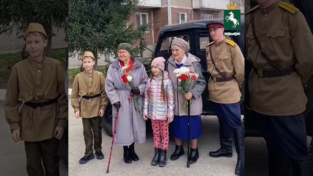 «Фронтовые бригады» начали поздравлять томских ветеранов с Днем Победы.MOV