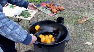 КАЗАН-КЕБАБ,САМЫЙ ПРОСТОЙ И ВКУСНЫЙ СПОСОБ ПРИГОТОВЛЕНИЯ