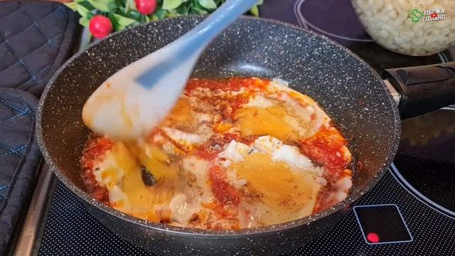 Беру макароны и 4 яйца‼️ Всего 10 минут вкусный ужин на столе! УЗБЕЧКА ГОТОВИТ