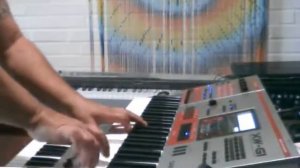 A bit of Open Arms / Desperado on the Casio XW-G1 synth