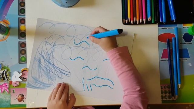 Объёмный кит. Поделка. 2 г. 9 мес. смотреть онлайн