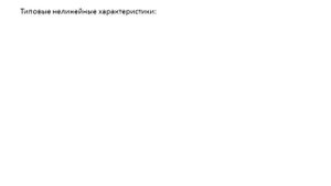 Теория автоматического управления. Лекция 0.  Типовые нелинейные элементы