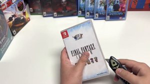 Final Fantasy I-VI Pixel Remaster Collection (Nintendo Switch) Unboxing