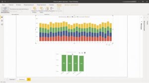 Как изменить взаимодействие визуальных элементов (графиков) в отчете Power BI