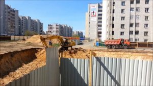 Строительство магазина на улице Курчатова в Сарове