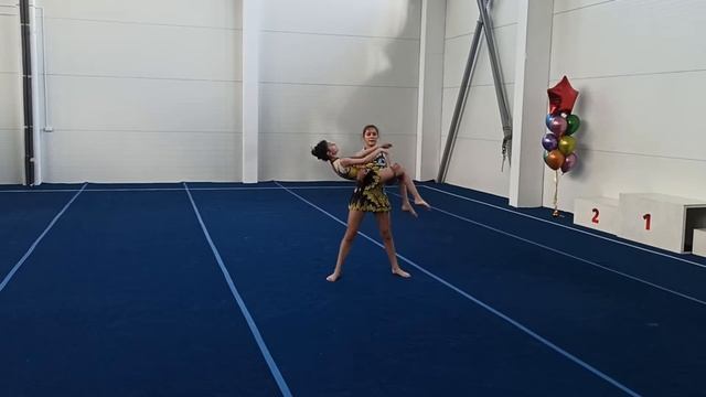 Женская пара 2 сп.р.Богданова Милина, Тесленко Мария 2 упр смотреть онлайн