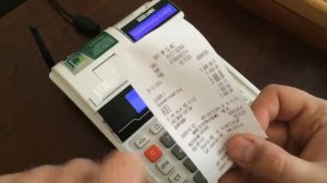 Как отбить один чек с наличным и безналичным платежем на кассовом аппарате Порт MP 55В Ф KZ ОФД