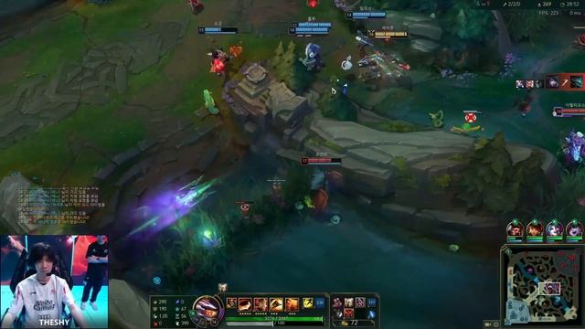 Theshy proview 2023/06/27 renekton jax top LPL Summer | WBG Theshy第一视角 смотреть онлайн