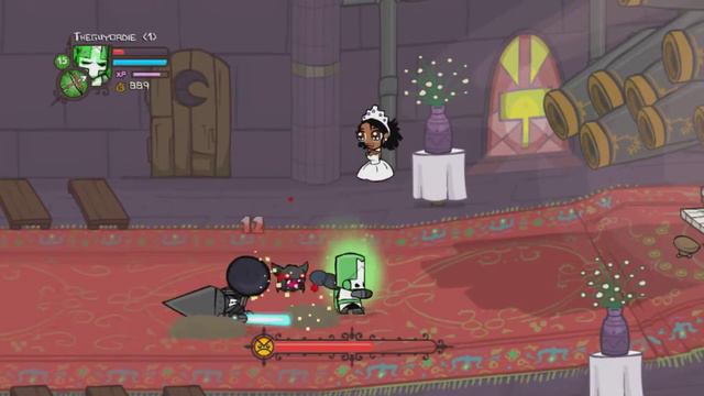 Castle Crashers Episode 6 - Fun game on Steam by Newgrounds! - "Me vs. Lightsaber Boss!!" смотреть онлайн
