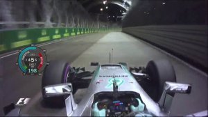 F1 2016 Nico Rosberg Pole Lap SINGAPORE