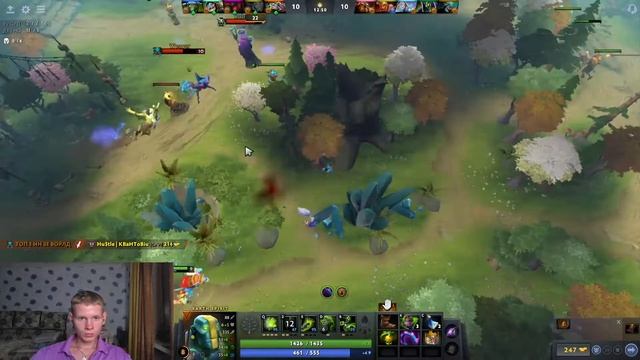 Учимся играть на Earth Spirit (25lvl dota+). Дота 2 (2021) смотреть онлайн