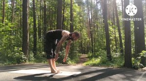 Сурья намаскар. 12 кругов. видео для практики Сурьянамаскар. Приветствие Солнцу. Чекменёв Степан.