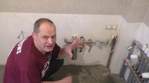 0топление квартиры 2контурным котлом ,радиаторы тёплый пол