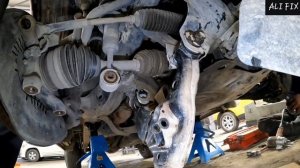 замена нижнего рычага - тормозной диск ... toyota prado 2017 ... 2009 - 2021 #подвеска #ходовая