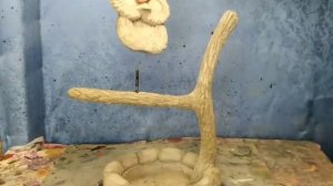 Декор для дома своими руками из цемента! Как сделать сову из цемента или арт бетона.