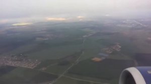 Prilet do Prahy (Landing at Prague Airport)