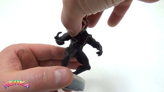 Как слепить Венома 2 из Пластилина смотреть онлайн