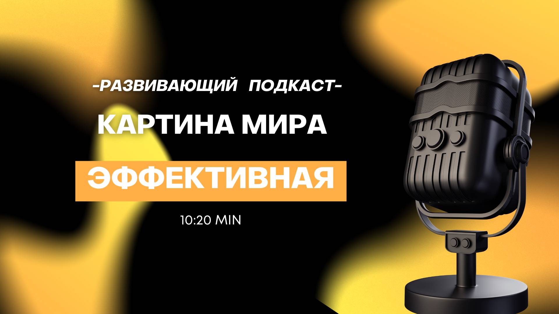 НАЧНИ ВЛИЯТЬ НА СВОЮ ЖИЗНЬ. ЭФФЕКТИВНАЯ КАРТИНА МИРА.