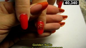 наклейки-стикеры Golden Nails