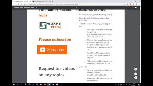 Unity multiplayer how to transfer data from Client to Server ( Headless mode ) смотреть онлайн