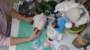 Новогодний гном без выкройки и швейной машинки/Фикс Прайс/Скандинавский гном легко и просто