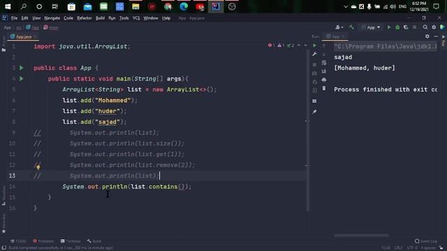 الدرس20 / دوال ArrayList || size get remove contains بلغة الجافا смотреть онлайн