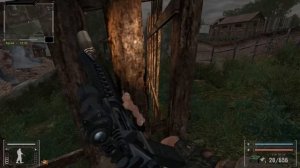 STALKER Упавшая звезда Честь наёмника серия 9: Покинутая деревня.