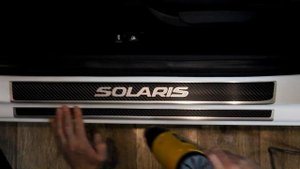 Защитные наклейки для Hyundai Solaris 2