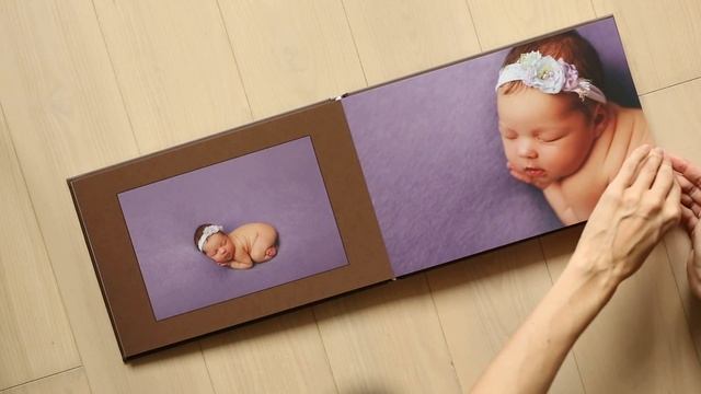 Фотокнига для новорожденной малышки Варвары смотреть онлайн