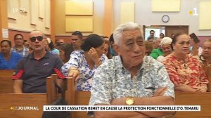 La cour de cassation remet en cause la protection fonctionnelle d'oscar Temaru