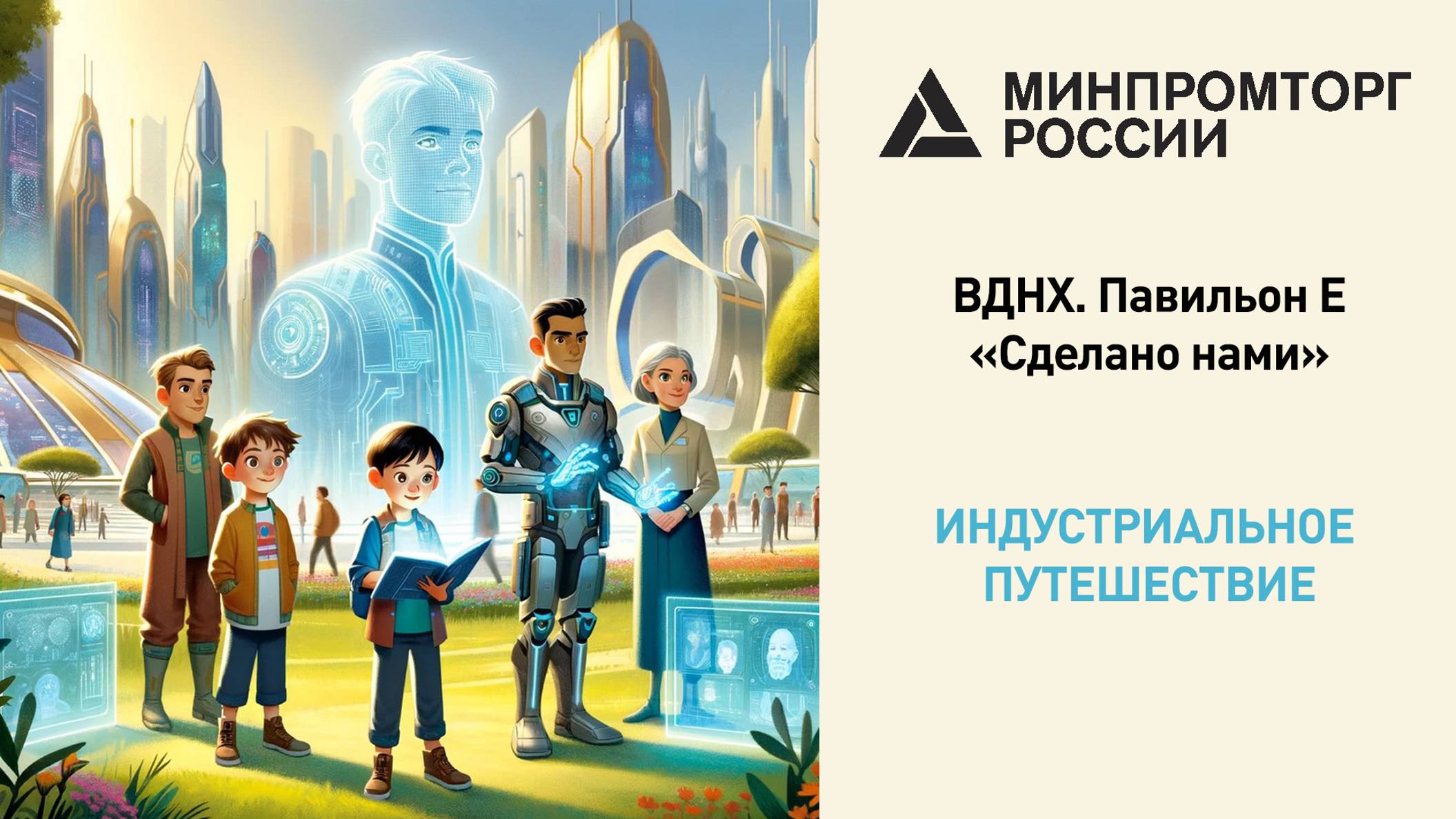 ⚙ Индустриальное путешествие "Сделано нами". Минпромторг. ВДНХ. Честный обзор