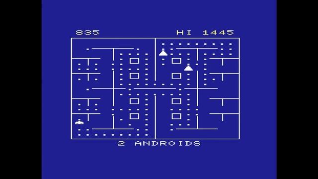 Android Attack Longplay (Commodore Vic-20 Game)