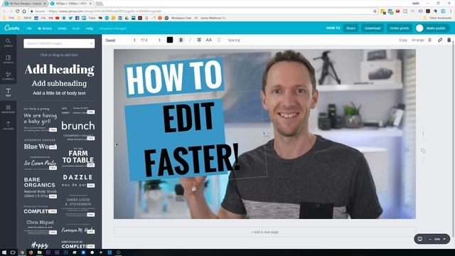 How to Make a Thumbnail for YouTube Videos - Easy & Free! смотреть онлайн