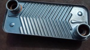 Котёл навьен , чистим теплообменники