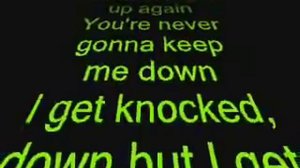 Tubthumping (I Get Knocked Down) Lyrics