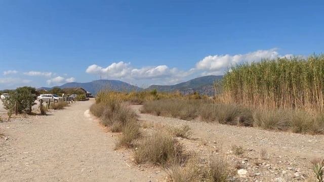 Пляж Изтузу/черепаший пляж/замечательные песчаные пляжи Турции